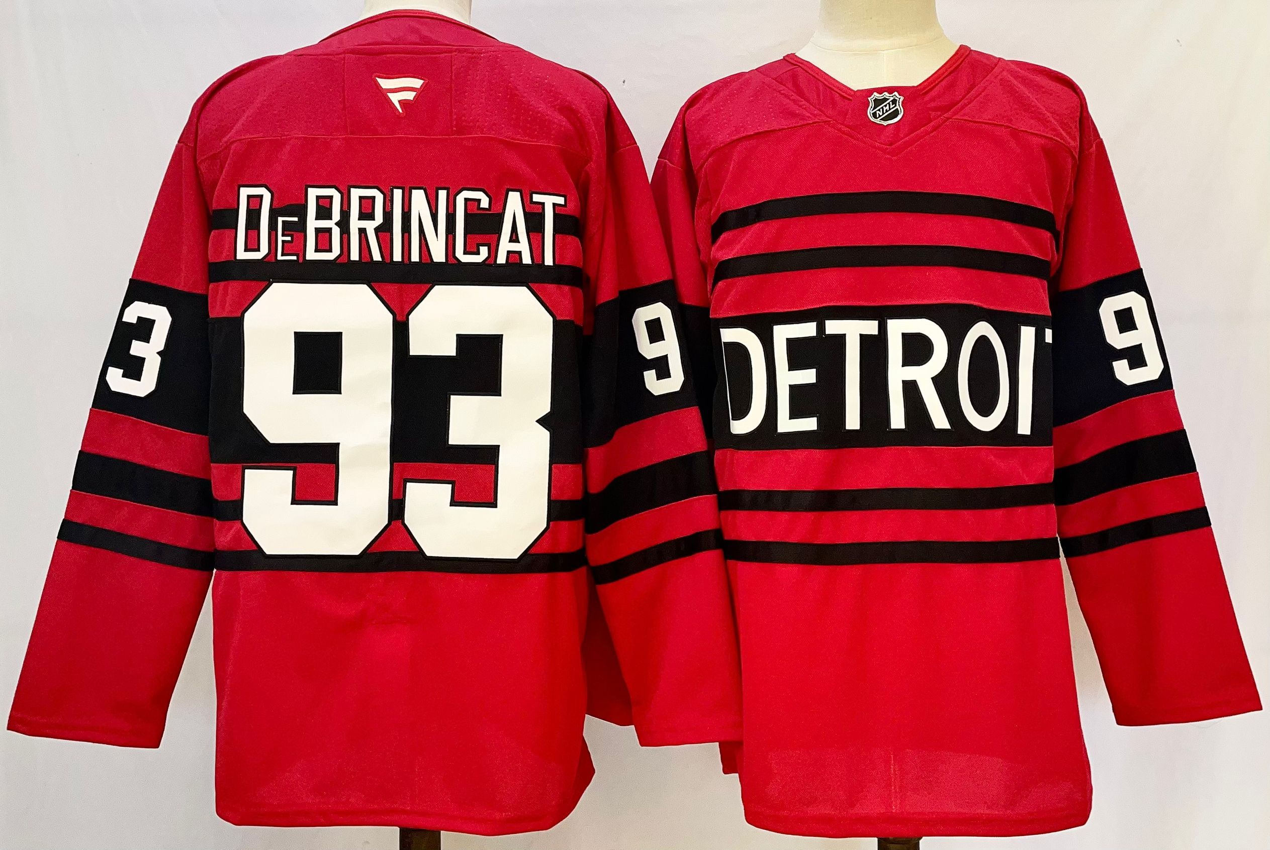 Men Detroit Red Wings #93 Debringat Red 2025 Home Premier Player NHL Jersey style 1->detroit red wings->NHL Jersey
